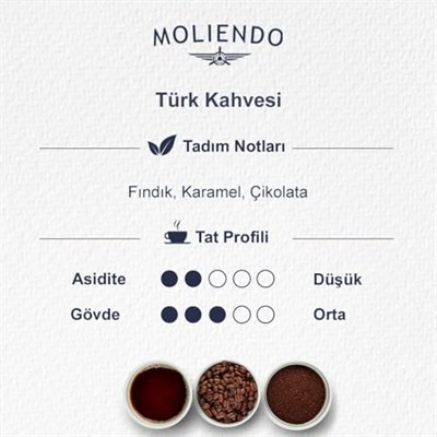 Moliendo Finest Coffee Klasik Türk Kahvesi 100 g
