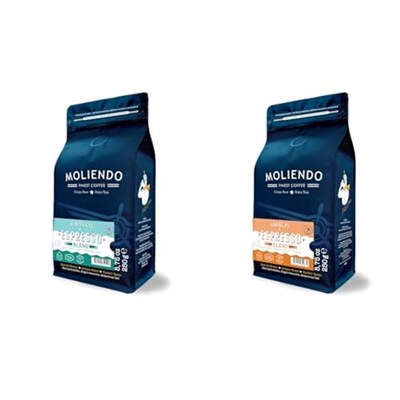 Moliendo Finest Coffee Ravello Espresso Blend Kahve (Çekirdek) 250 g ve Amalfi Espresso Blend Kahve (Çekirdek) 250 g