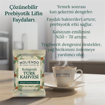 Moliendo Kolajenli Türk Kahvesi 100 g