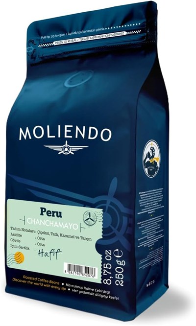 Moliendo Peru Chanchamayo Yöresel Kahve