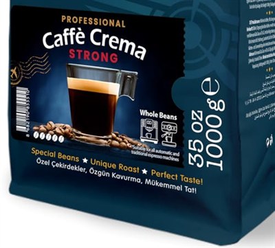Moliendo Professional Caffe Crema Strong (Çekirdek Kahve) 1000 g