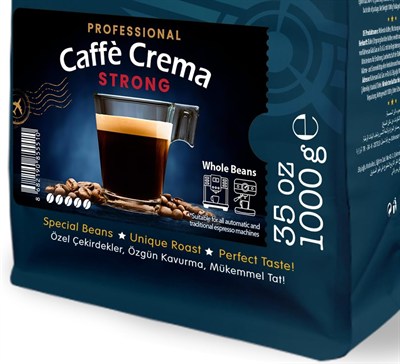 Moliendo Professional Caffe Crema Strong (Çekirdek Kahve) 1000 g