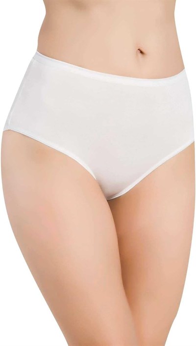 Moms Lab Kadın Siyah 3Lü Paket Bambu Yüksek Bel Bikini Külot