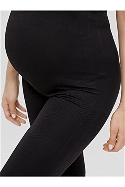 Moms Lab Kışlık Içi Şardonlu Toparlayıcı Etkili Ayarlanabilir Bel Esnek Kumaş Hamile Taytı