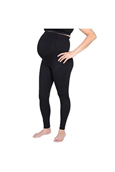 Moms Lab Secret Moda Siyah Dikişsiz Soft Hamile Taytı