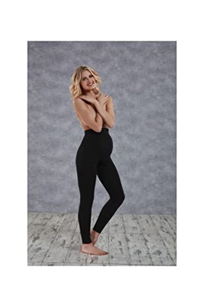 Moms Lab Secret Moda Siyah Dikişsiz Soft Hamile Taytı