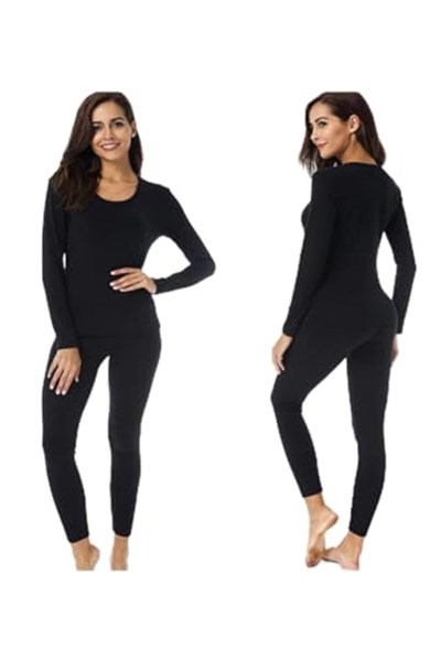Moms Lap Bayan Termal Tayt Alt Üst Takım Termal Fanila İçlik 2XL, KRD85423