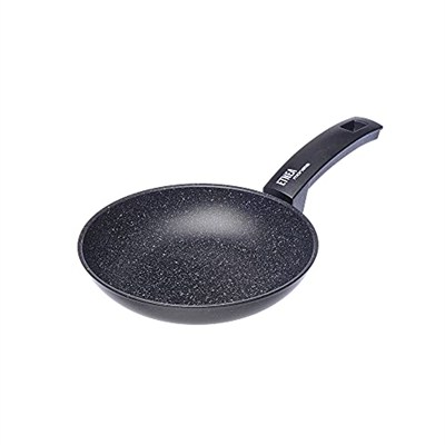 Moneta Alluflon kızartma tavası yapışmaz Etnea, alüminyum, Siyah, Ø 20 cm