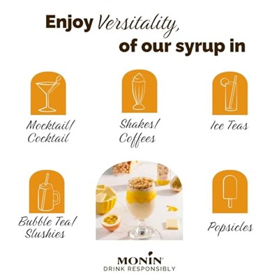 Monin Passion Fruit/Çarkıfelek Şurubu 700 ml