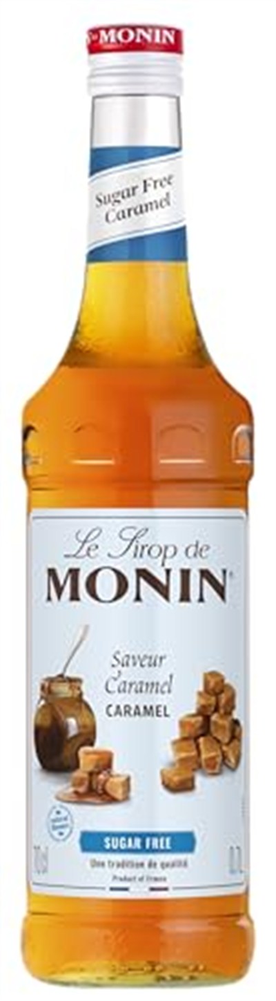 Monin Şekersiz Karamel Kahve & Kokteyl Şurubu, 700 ml