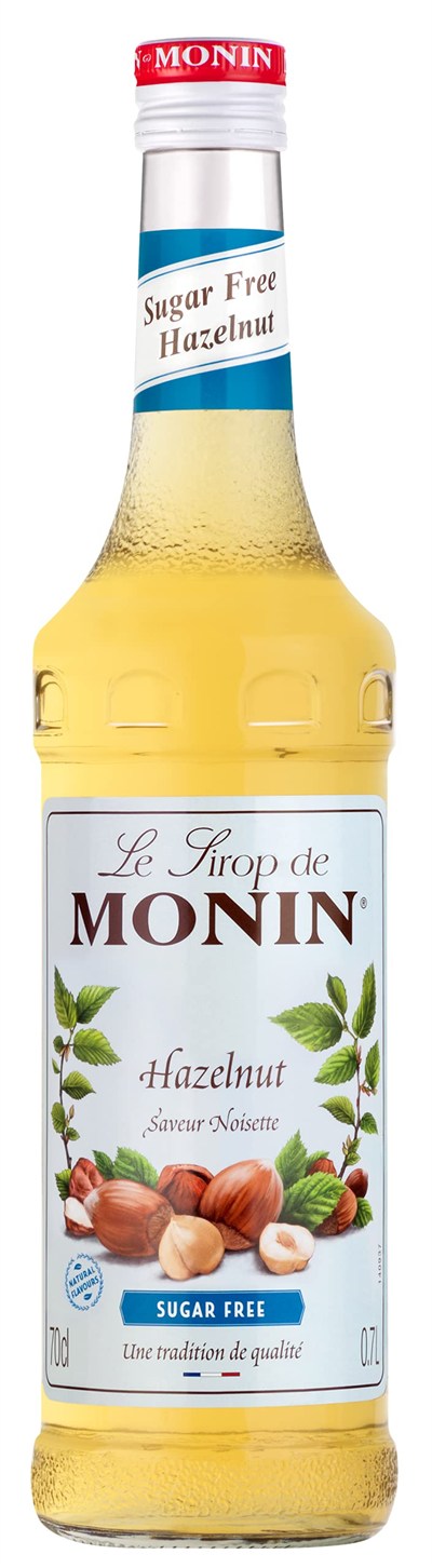 Monin Sugar Free Hazelnut 700 Ml Glass Kahve & Kokteyl Şurubu