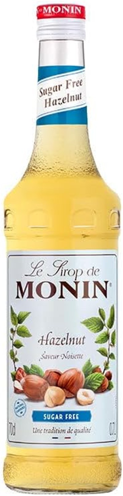 Monin Sugar Free Hazelnut 700 Ml Glass Kahve & Kokteyl Şurubu