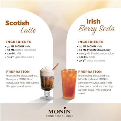 Monin Şurup - Irish Cream Aroması 700ml
