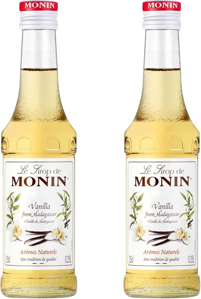 Monin Vanilya Şurubu 250 ml 2li Set