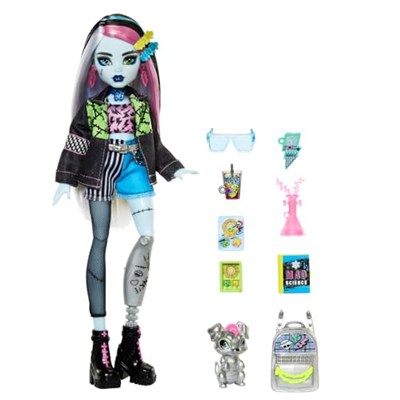 Monster High Acayip Havalı Arkadaşlar - Frankie Stein, 3Y+, HXH73