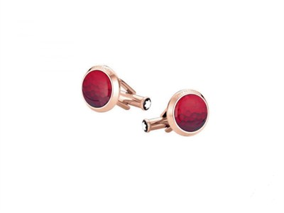 Montblanc Cufflinks Calligraphy Steel Kol Düğmesi 126472