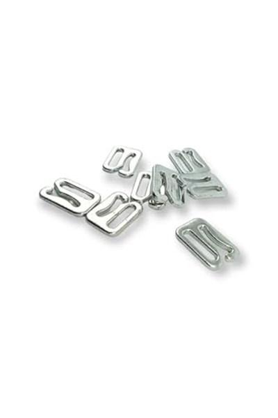 Mor Salkım Home Sütyen Tokası 1,Cm Sütyen Askısı Metal Kopçası (2 Çift)