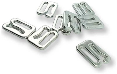 Mor Salkım Home Sütyen Tokası 1,Cm Sütyen Askısı Metal Kopçası (2 Çift)