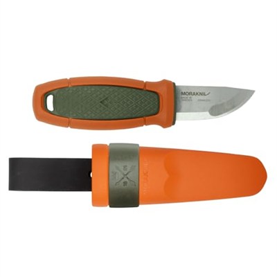 Morakniv® Eldris with Belt Loop (S) Olive Green/Burnt Orange -Mora Bıçak-
