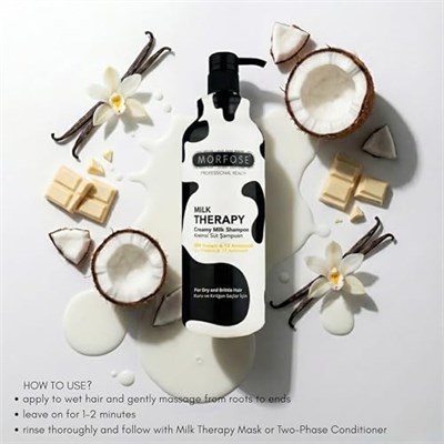 MORFOSE Mılk Threapy Şampuan 1000Ml. 1 Paket (1 x 1 Adet)