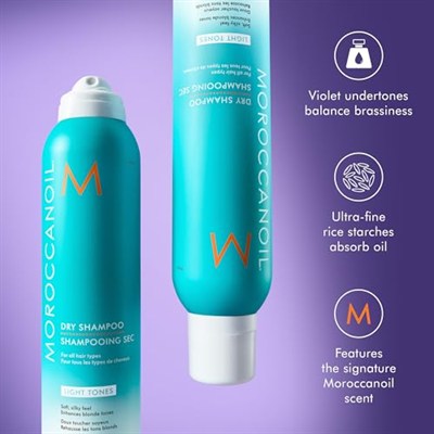 Moroccanoil Light Açık Renk Saçlar İçin Kuru Şampuan 205 ml