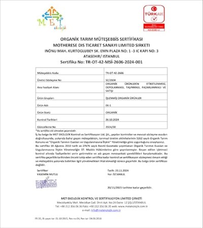 Motherese Organik Tarhana 400gr - Motherese Organik Bebek Tarhanası 400gr