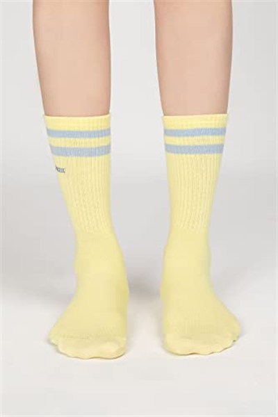 Motley Socks Unisex Nakışlı Uzun Tenis Çorap - Rainbow 1