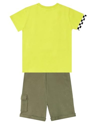Motosiklet Turu Erkek Çocuk T-Shirt Şort Takım