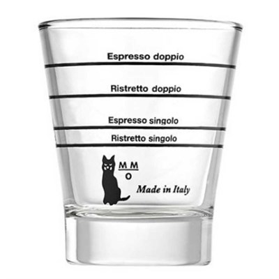 Motta Barista Cam Kahve Bardakları, Şeffaf, 6 Adet (Tekli Paket)