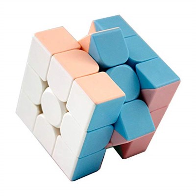 Moyu OJIN MoFang Jiaoshi Meilong Serisi Küp Meilong3 3x3x3 Küp Parlak Pembe Stickerless Cubing Sınıf Meilong Forsted Yüzey Bulmaca Küp Küp ile Küp Standı