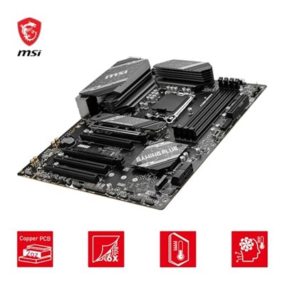 MSI B760 GAMING PLUS WIFI DDR5 Intel B760 Soket 1700 DDR5 6800(OC) MHz mATX Gaming (Oyuncu) Anakart - Seçenekler: DDR5, PRO B760-P WIFI DDR4, B760 Gaming Plus WiFi...
