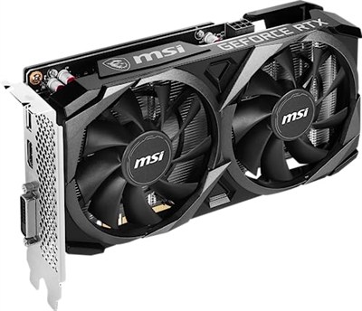 MSI GeForce RTX 3050 VENTUS 2X XS 8G OC GDDR6 128bit DX12 Gaming (Oyuncu) Ekran Kartı