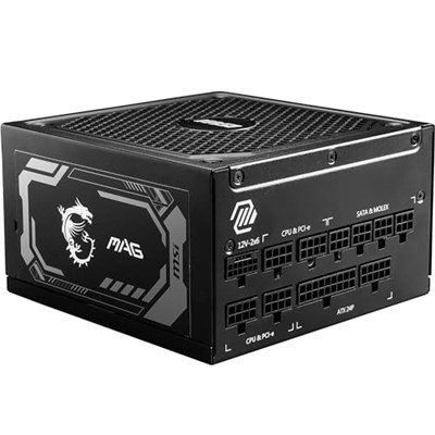 MSI MAG A1000GL PCIE5 1000W 80+ GOLD POWER SUPPLY Bilgisayar Güç Kaynağı