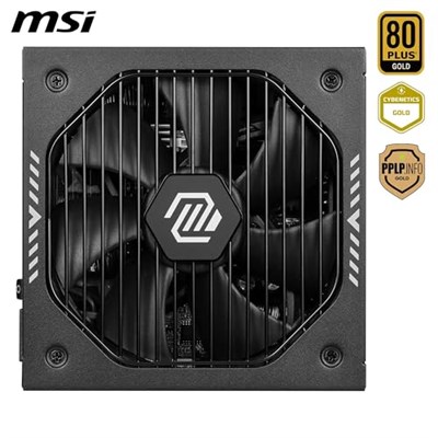 MSI MAG A750GLS PCIE5 ATX V3.1 750W PCIE 5.1 READY 80+ GOLD POWER SUPPLY