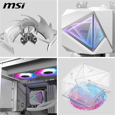 MSI MAG CoreLiquid I240 240mm Beyaz İşlemci Sıvı Soğutucu