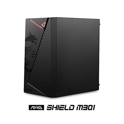 MSI MAG Shield M301 1x120mm Fan USB 3.2 Micro-ATX Tower Gaming (Oyuncu) Kasa
