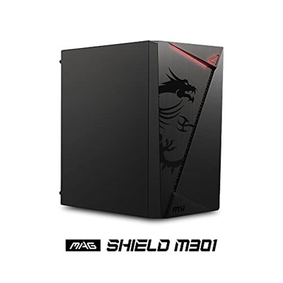 MSI MAG Shield M301 1x120mm Fan USB 3.2 Micro-ATX Tower Gaming (Oyuncu) Kasa