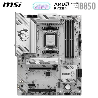 MSI MB B850 GAMING PLUS WIFI6E AM5 DDR5 8200MHZ(OC) DP 2X M.2 USB 10GBS 2,5G LAN WI-FI 6E ATX