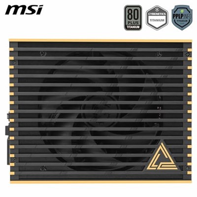 MSI MEG AI1600T PCIE5.1 1600W 80+ TITANIUM POWER SUPPLY