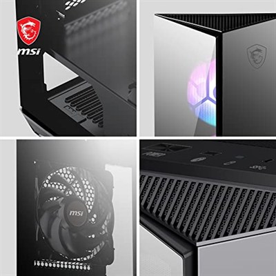 MSI MPG GUNGNIR 110R USB 3.2 Temperli Cam ATX Mid-Tower Gaming (Oyuncu) Kasa
