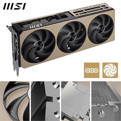 MSI NVIDIA GeForce RTX 5070 12G Inspire 3X OC 192 bit GDDR7 Oyun Grafik Kartı, 2557 MHze Kadar Frekans Artışı, PCIe Gen 5, DLSS 4, DP 2.1 x 3, HDMI 2.1 x 1, SFF Hazır