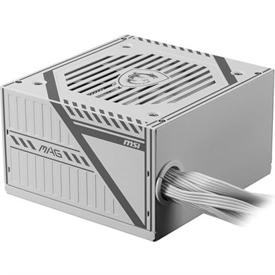 MSI PSU MAG A650BNL WHITE 650W 80+ BRONZE POWER SUPPLY