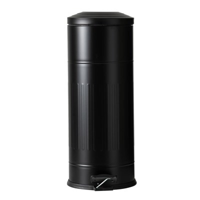 Mudo Home 27lt Pedalli Vintage Çöp Kovasi Si̇yah