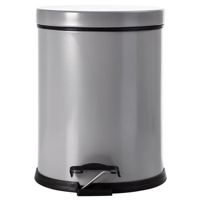 Mudo Home 5 Lt Pedalli Çöp Kovasi Gri̇