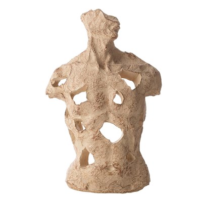 Mudo Home Abstract Man Bi̇blo Kahverengi̇ 10x24x36 Cm