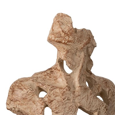 Mudo Home Abstract Woman Bi̇blo Kahverengi̇ 12x22x36 Cm
