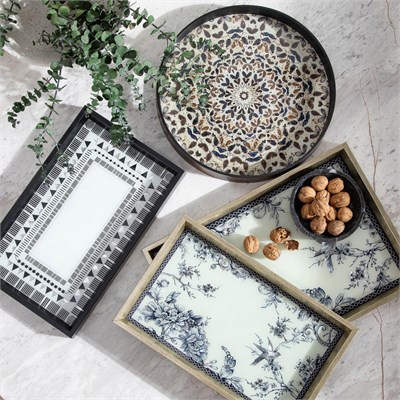 Mudo Home Adelaide Tepsi̇ 31x42cm
