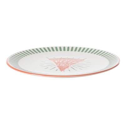 Mudo Home Agen Pi̇zza Tabaği 32cm - Yeşi̇l