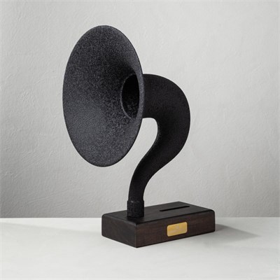 Mudo Home Akusti̇k Gramofon Si̇yah