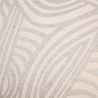 Mudo Home Alba Wave Kirlent Ekru 50x50 Cm